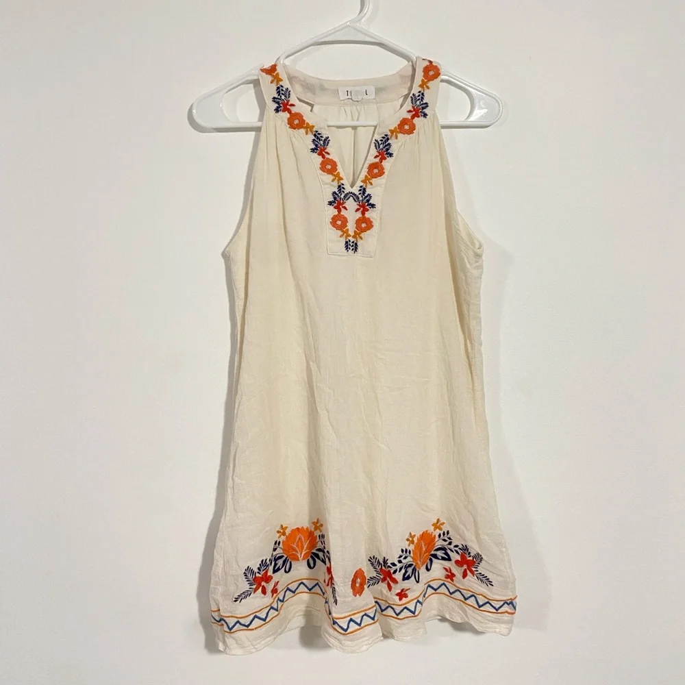 THML Embroidered Sleeveless Dress - Picture 1 of 11